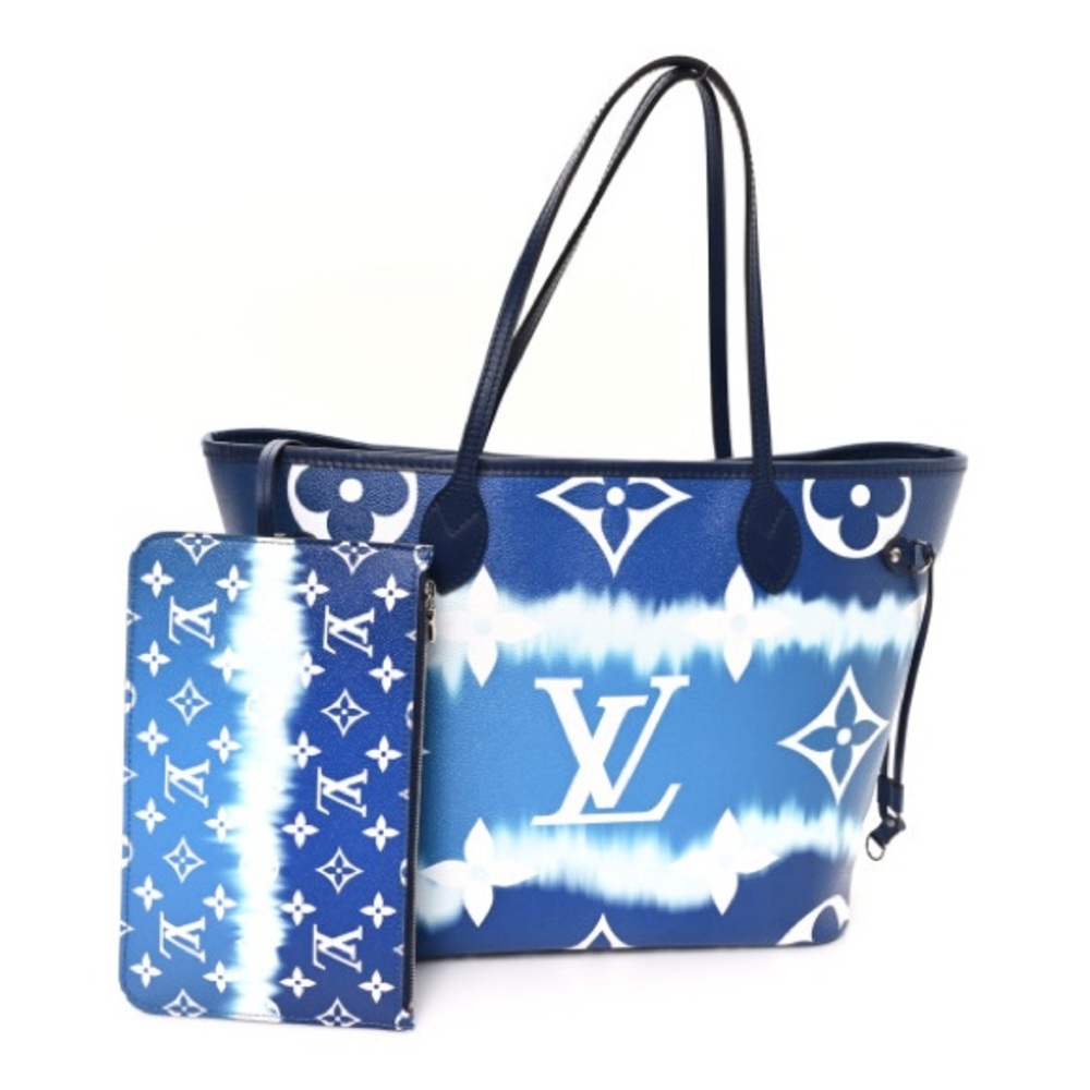 Louis Vuitton Neverfull LV Escale MM Bleu 100% authentic and verified